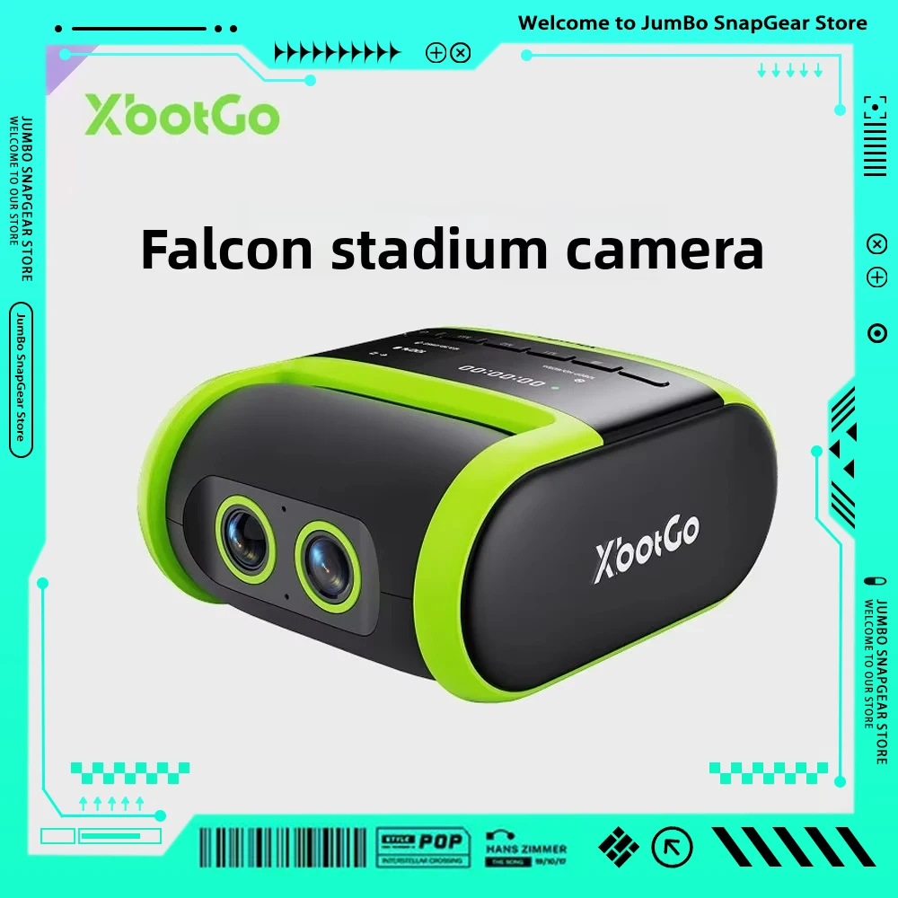 XbotGo Falcon 4K Predictive AI Sports Motion Camera for Football Game Players Automatic Tracking Live Streaming Sports Camera