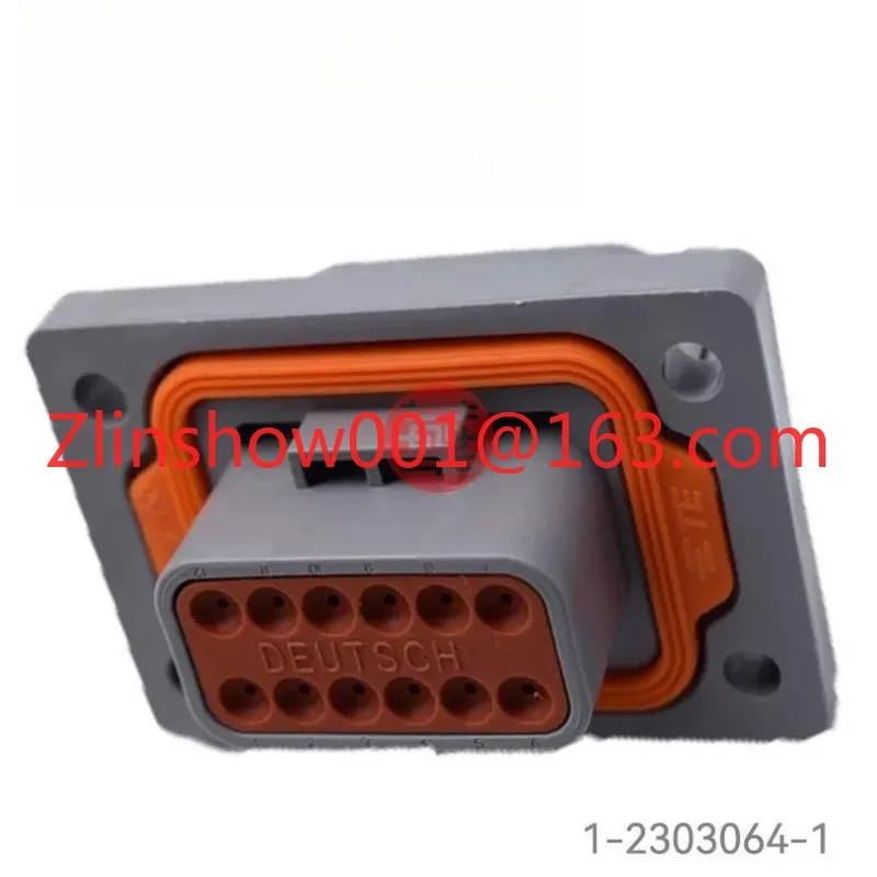 1-2303064-1 Connector, Connector 12 Hole DTM Plug Brand New, Original, Genuine