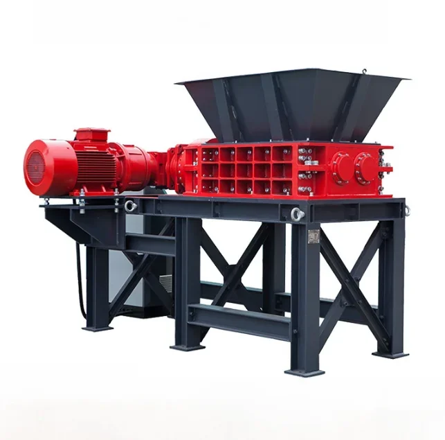 Mini Metal Shredder Small Heavy Double Shaft Industrial Scrap Can Iron Aluminum Car Steel Crusher Crushing Shredding Machine