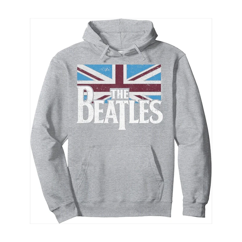 Exclusiva Sudadera con Capucha Estilo Retro Americano de The Beatles 2026 para Otoño/Invierno