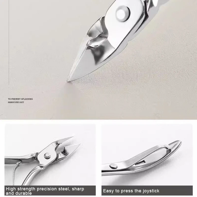 26 pçs profissional conjunto de cortador de unhas de dedo de aço inoxidável, ferramentas de unhas de prata manicure pedicure conjunto de kit de preparação de viagem masculino
