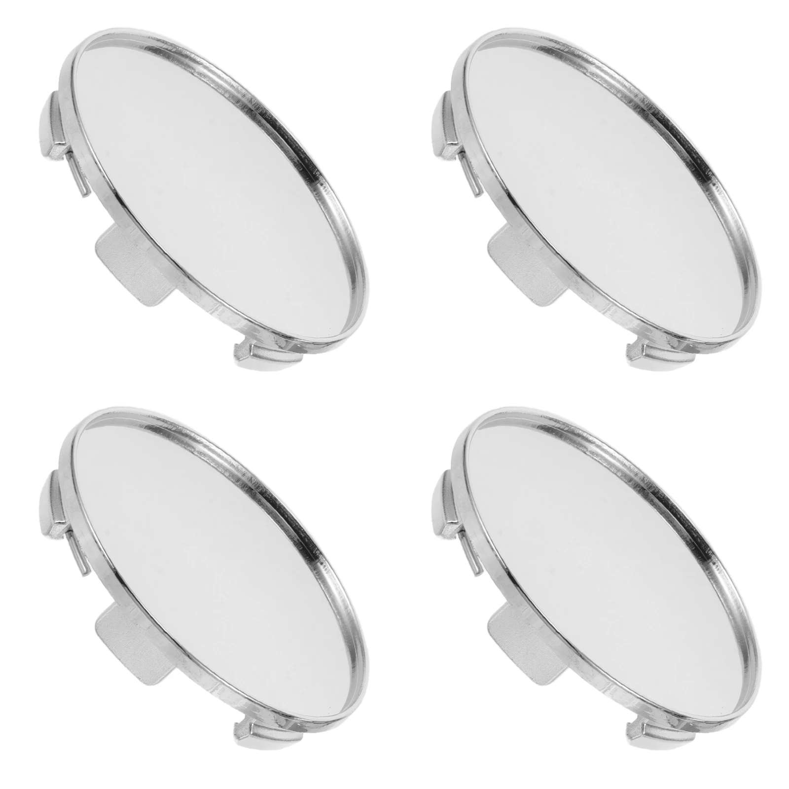 

4pcs Hub Wheel Center Cover 68mm Outer 63mm Inner Abs Blank Replacement Protective Function Easy Install Car Wheel