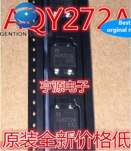 

10 шт. 100% оригинал, новый в наличии AQY272 AQY272A SMD 4-футовый релейный чип оптопары