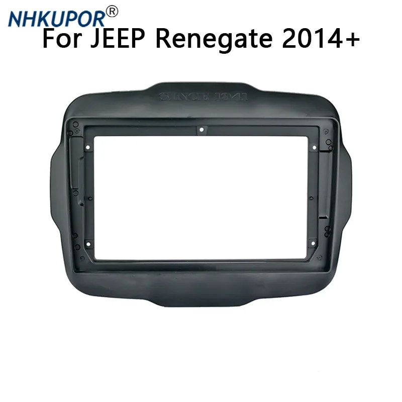 Car Radio Fascia For Jeep Renegado 2015 2016 2017 2018 2019 2020 Auto Stereo Dash Panel Frame Kit