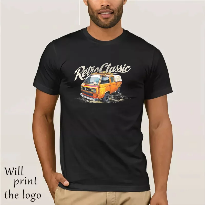 Camiseta informal con estampado para hombre, 100% algodón, compra popular, camiseta retroclásica Gareth's T3 Doka (doble cabina) para hombre