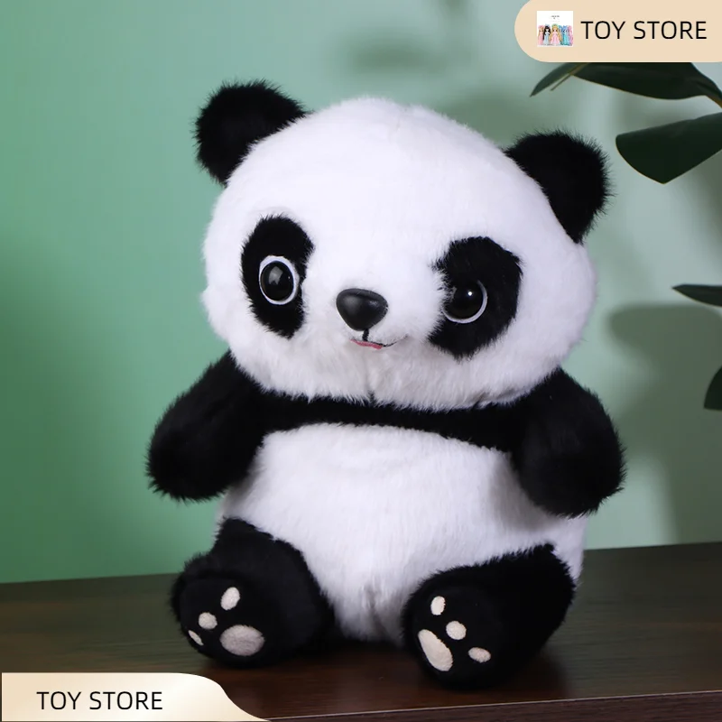 21 cm carino e morbido panda bambola kawaii peluche simulazione animali di peluche giocattolo per compagni di gioco per bambini regalo di compleanno
