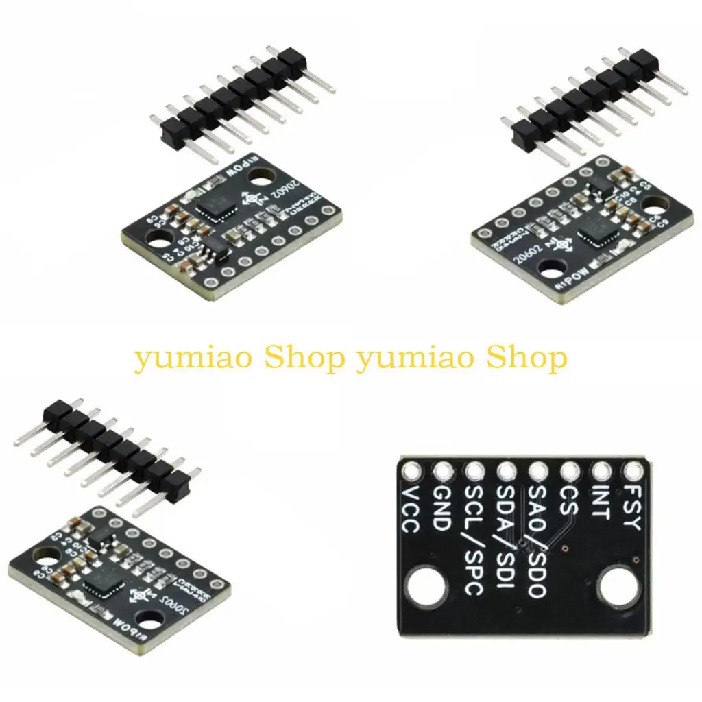 

587B ICM20602 Motion Sensorings Module 6 Axises High Accuracy Gyroscopes For Smartests Home Automation Industrial Equipment