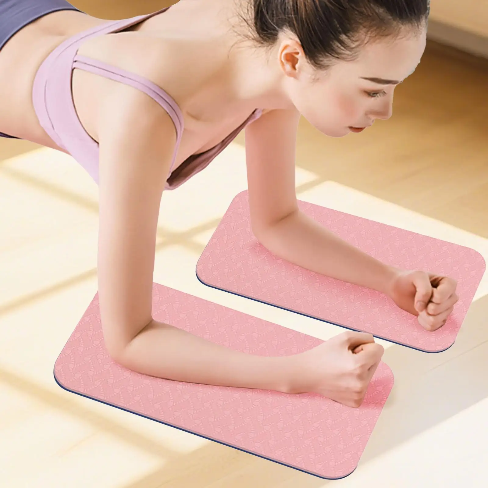 Yoga Knee Pad Cushion Anti-Tear Elbow Support Pad Work Out Mat For Workout Fitness Gym Indoor Exercise Plank Push-Up Abdominal