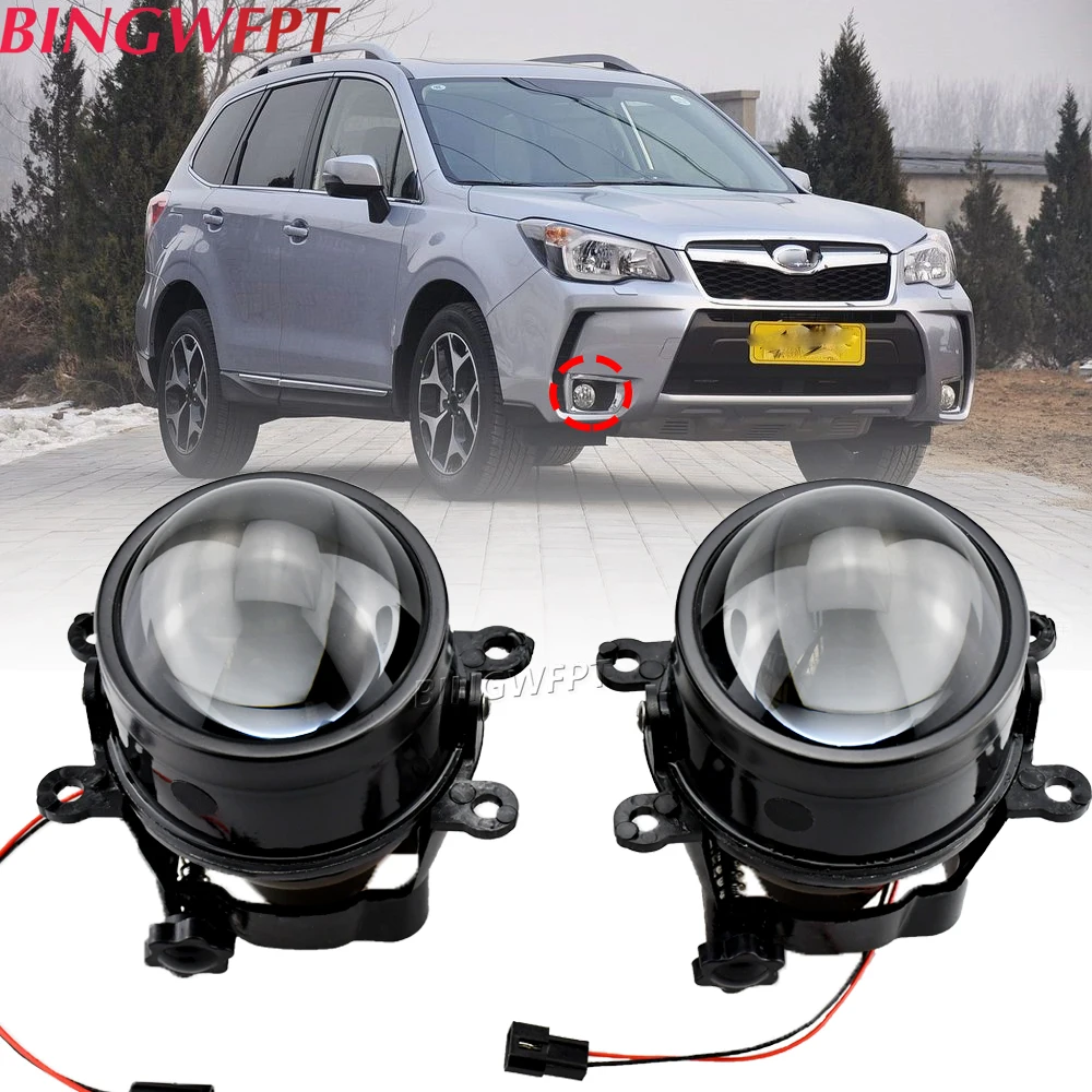 Fog Lights Tuning PTF For Ford Focus 2 3 MK2 MK3 Fiesta S Max Transit Fusion/Subaru Forester H11 HID Projector Bi-xenon Lens