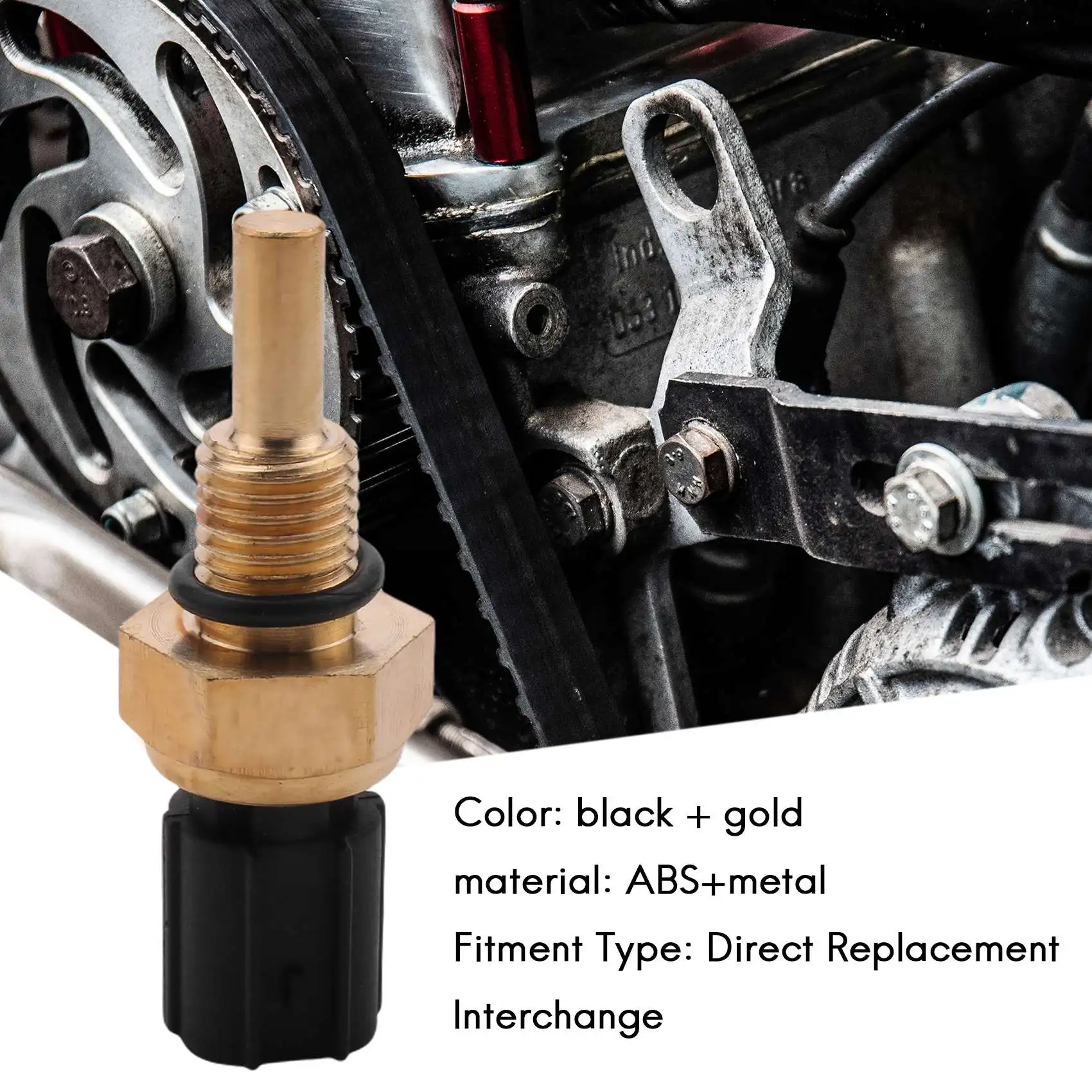 Датчик температуры охлаждающей жидкости Docooler двигателя, датчик температуры для Honda Civic Accord Acura 37870-Plc-004 37870-Raa-A01