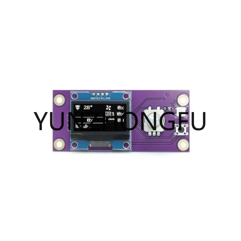 Voron0.1/2o LED Display Screen Applicable to Raspberry Pi/Gemini RGB Lamp 3D Printer Circuit Board Panel