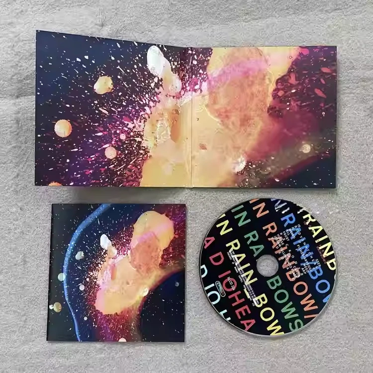 클래식 얼터너티브 록 & 아트 록 앨범 레디오헤드 뮤직 CD 인 레인보우즈 뮤직 레코드 코스프레 워크맨 자동차 사운드트랙 박스 선물 썸네일 3