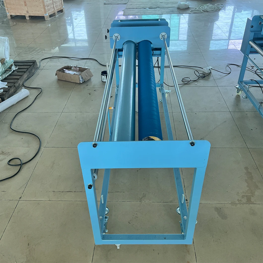 Industrial Garment Press Machine Cloth Fabric Spreading Feeder Machine