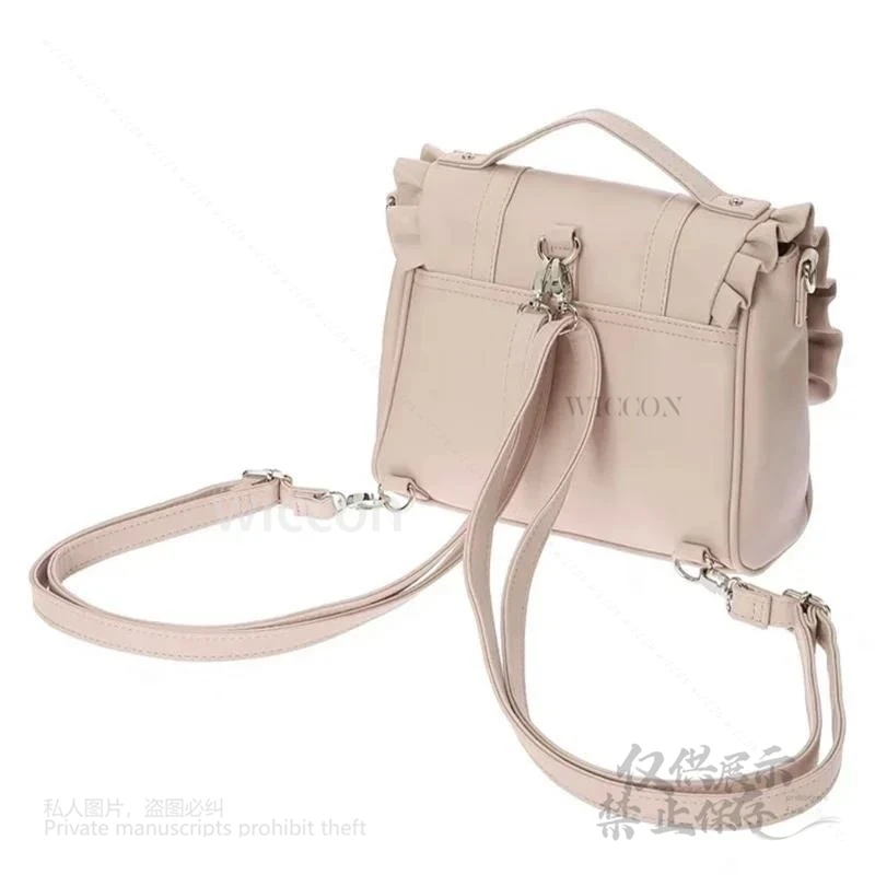 PU 가죽 로리타 가방 스윗 스쿨 핑크 블랙 가방 우아한 리본 크로스바디 JK 숄더 Y2K 지라이케이 볼사스 무헤르 소녀 여성 가방