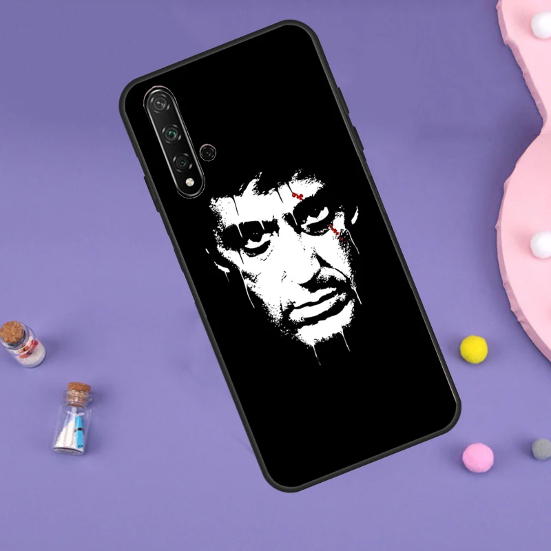 Scarface Al Pacino Tony Montana Case For Huawei Nova 11i 3i 7i 5T 11 9 10 SE Y60 Y61 Y70 Y90 Y91 P20 P40 Lite P30 Pro Cover