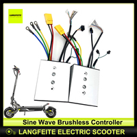 LANGFEITE 60V 45A Controller Sine Wave Brushless Controller Third Generation for C1 11-inch Electric Scooter Original Parts