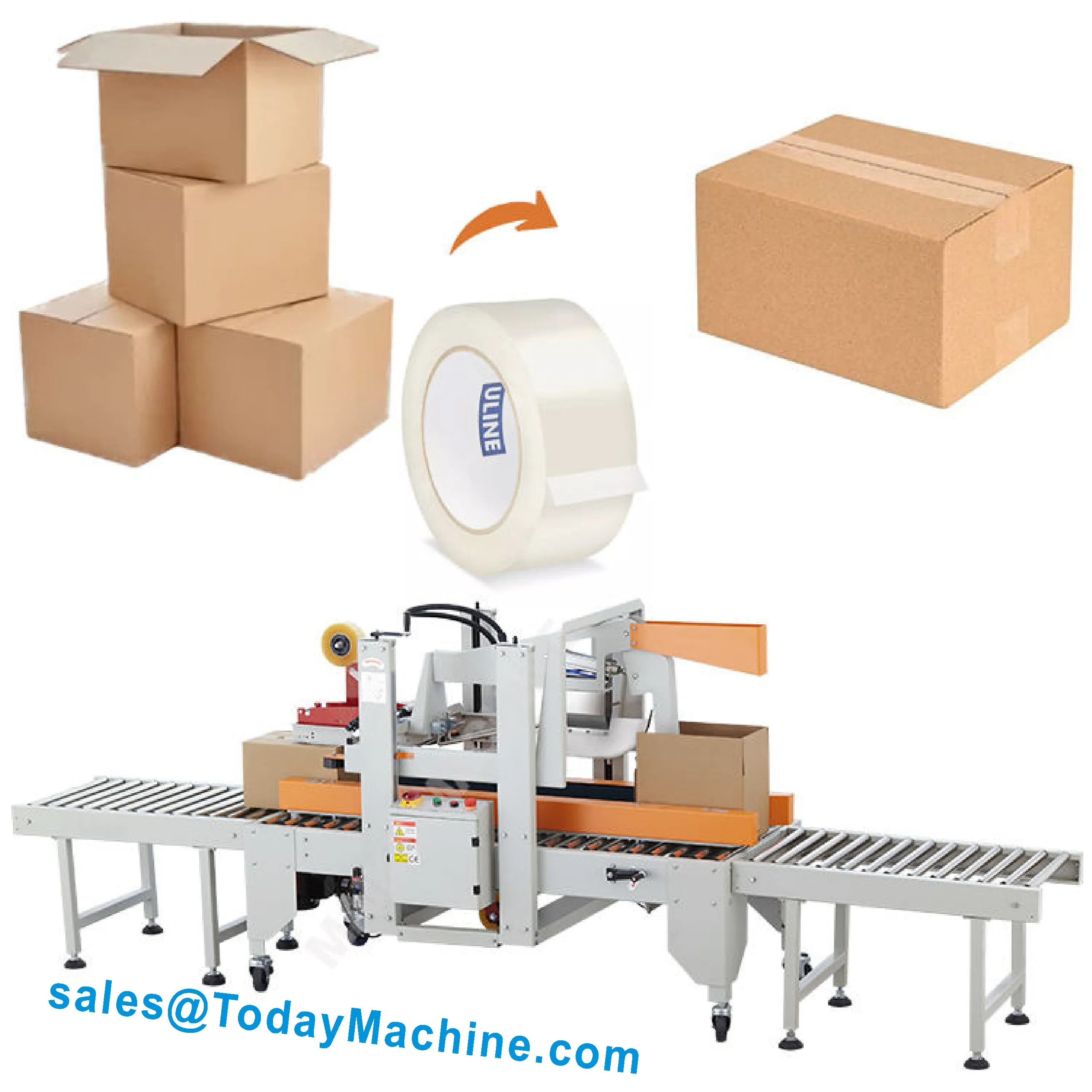 Top and Bottom Case Sealers & Industrial Carton Sealer