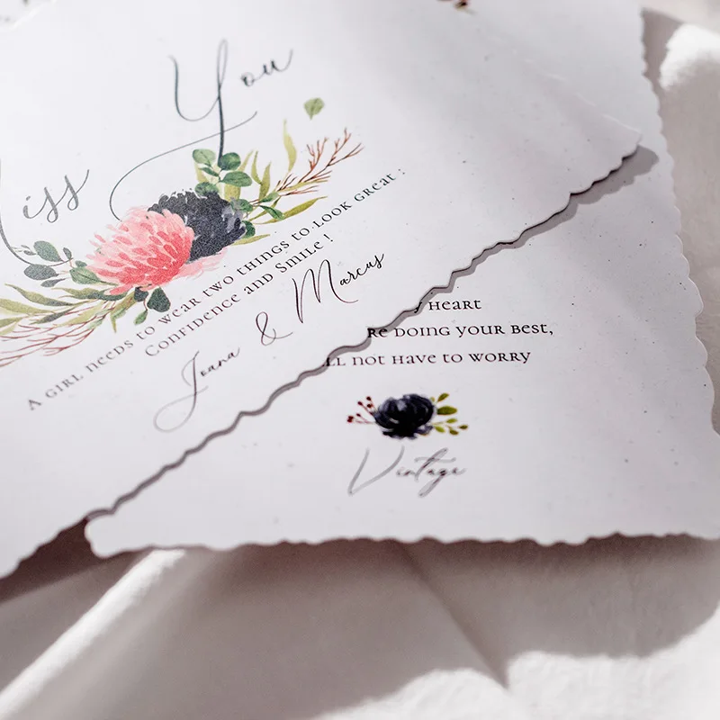 ลมแบบอังกฤษยุโรปและอเมริกาฉีกบัตรรูปภาพประกอบฉากเล็บกระดาษตกแต่งจอแสดงผล