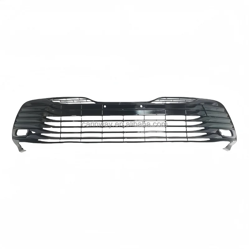 

For 2018 Camry Bumper Grille Glossy Black Luxury Version 53102-06160 Car Accessories Auto Front Bumpers for Camry 2018