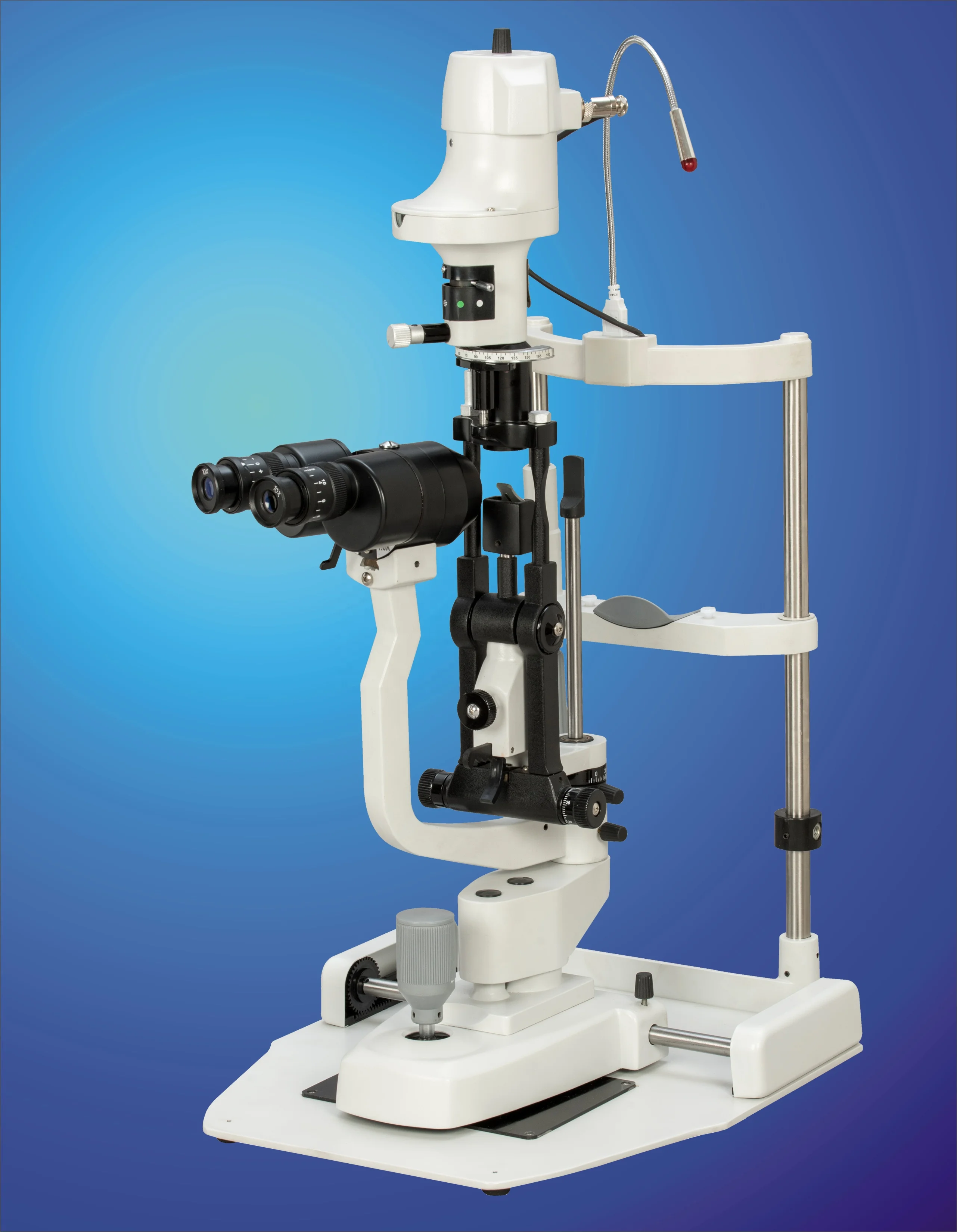 Ophthalmic Equipment 3 Step Magnification Digital Optical Eye Testing Instrument Slit Lamp With quality Packing