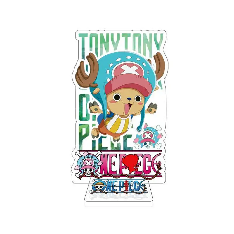 One Piece Acrylic Standees Monkey D Luffy Roronoa Zoro Straw Hat Creative Desktop Ornament Figurine - view 2