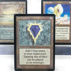 Beta NORMAL2-Ⅰ03 Tcg cards proxy magic the Copper Tablet Winter Orb mox sapphire underground sea Mana Vault gather