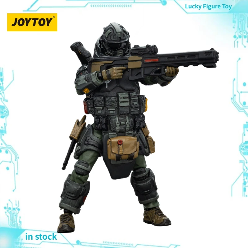 【Tersedia】JOYTOY Dark Source Steel Ride Corps Assaulter Volok 1/25 Action Figure Soldier Toys