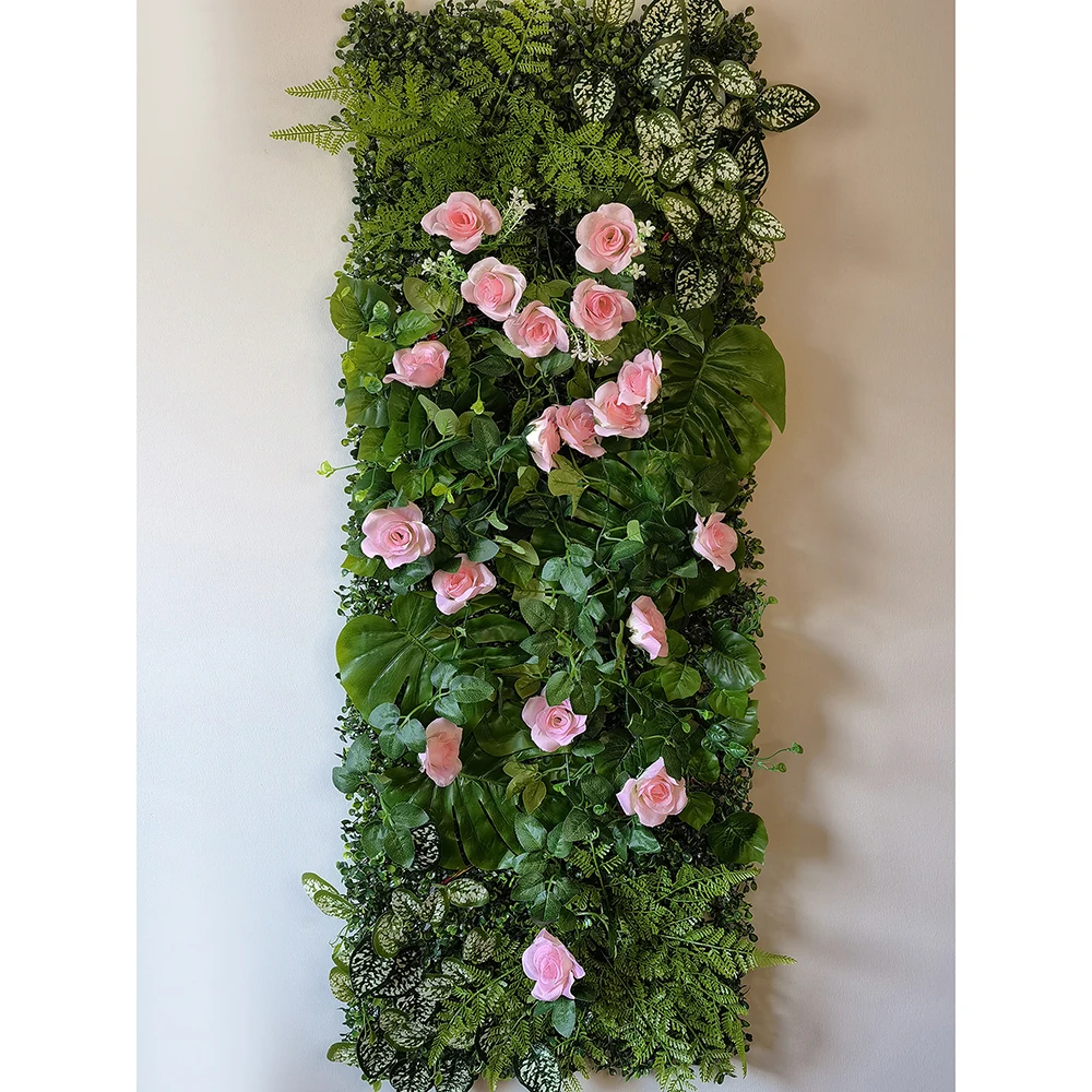 40 * 120 cm 3D-Kunstpflanze Gras Dekoration Zuhause Geburtstag Hochzeit Hotel Hintergrund Subtropische Pflanze Gartendekoration – Detail 6