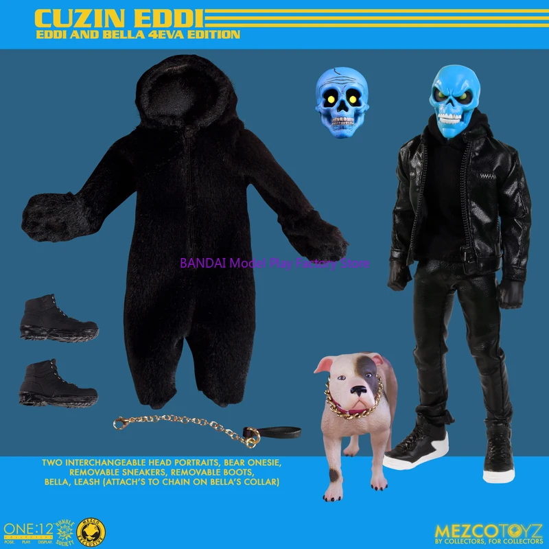 在庫あり100%正規品 Mezco One:12 Collective クジン エディ エディとベラ 4eva エディション フィギュア アクションコレクションモデル玩具