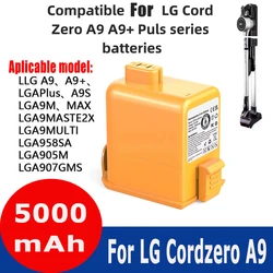 [Compatible] LG LG Code Zero Battery Replacement A9 P9 A9S Wireless Cleaning KC-BT2000L 5000mAh