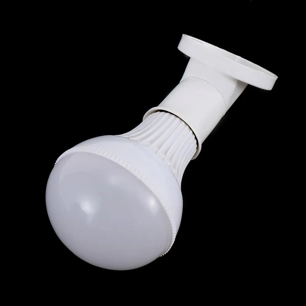 Wall Mount 250V 6A Base Socket Oblique Plastic 45 Degree Angle Light Base Bulb Holders Lamp Bases Adapter