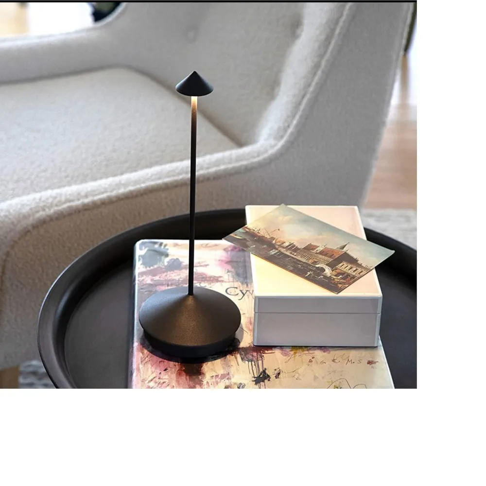 

Hotel USB Rechargeable Table Lamp Creative Dining Touch Led Bar Coffee Pina pro Table Lamp Lampada Da Tavolo Decorative Lamp