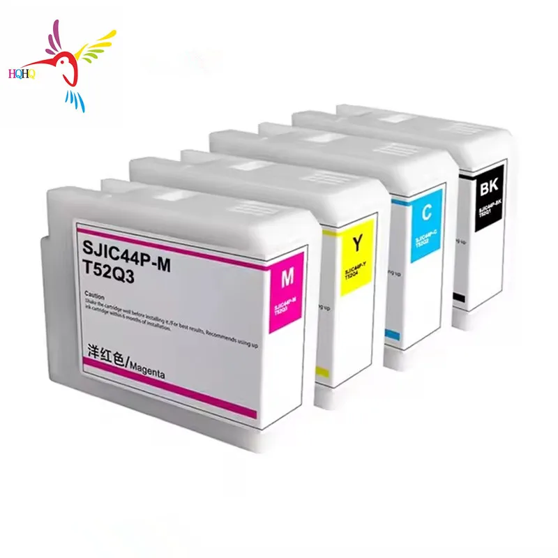 NEW SJIC44P Ink Cartridge With chip for sjic44p ink cartridge for Epson CW-C4030 color label printer