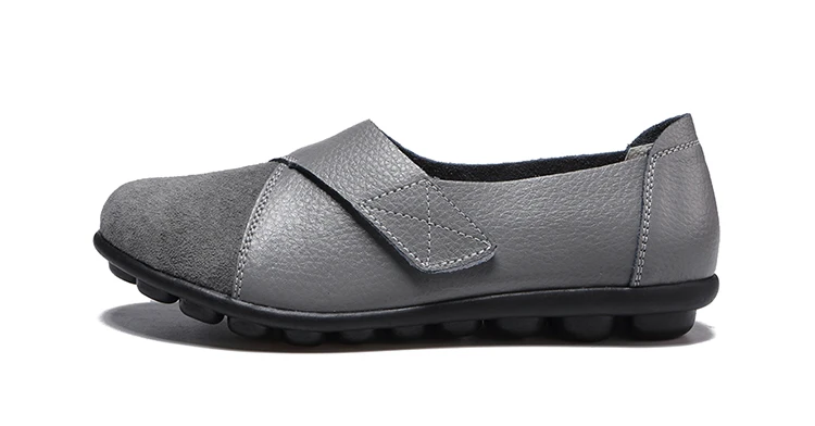 Frau Schuhe Weiche Leder Low Heels Schuhe frauen Elegante Wohnungen 2025, Casual Flache Schuhe Frauen Schuhe Neue Müßiggänger Zapatos mujer – Detail 28