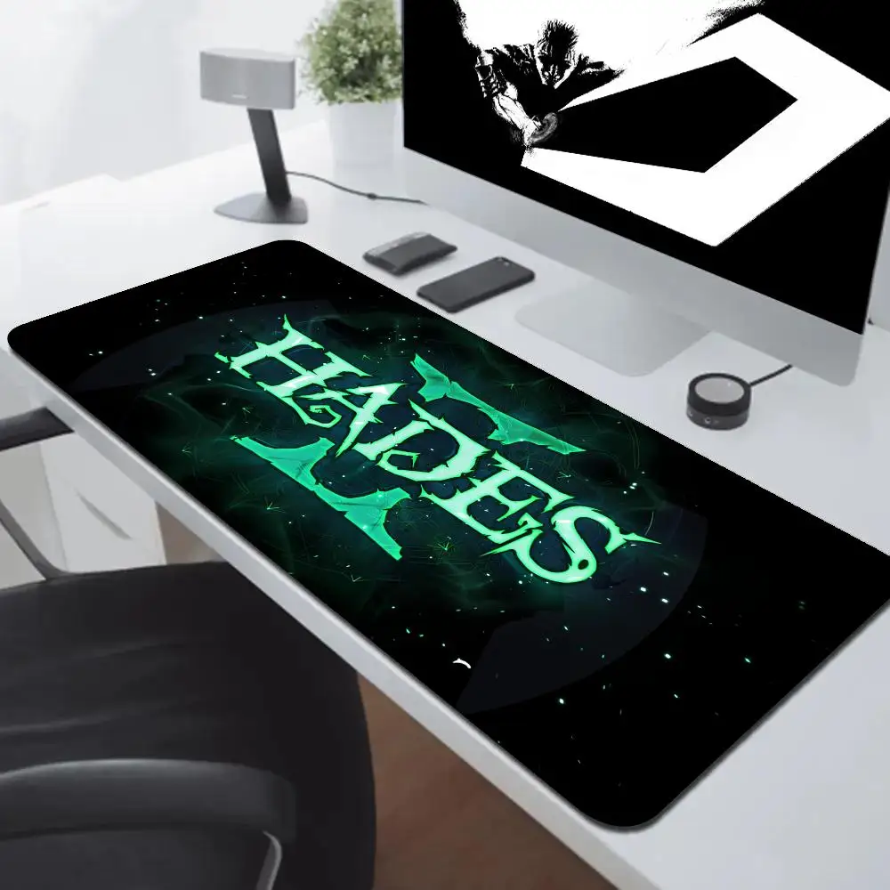 Popular Roguelike fighting adventure game Hades II Mouse Pad Non-Slip escritorio Rubber Edge locking keyboard mousepads Game pla