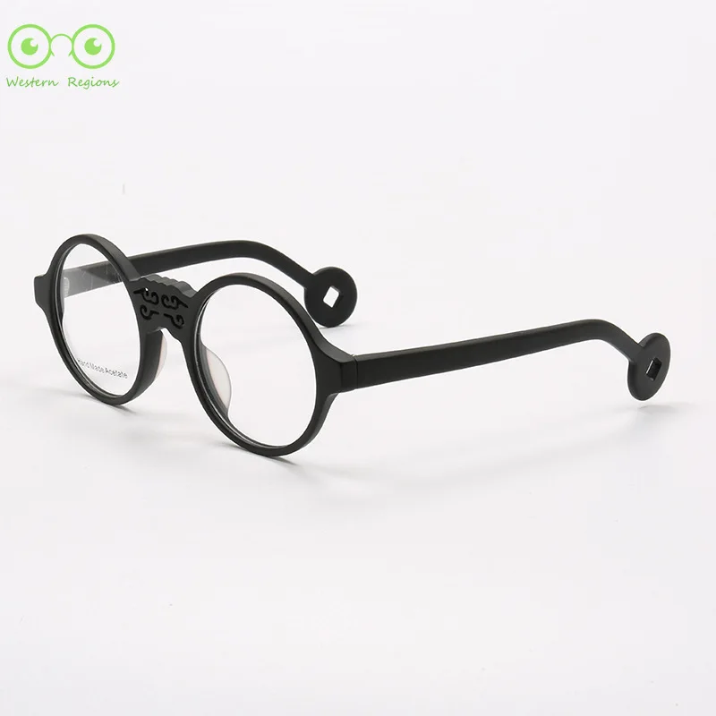 일본 888 클래식 문학 안경 프레임 초경량 복고풍 근시 안경 프레임 안티 블루 라이트 야외 괴짜 남성과 여성