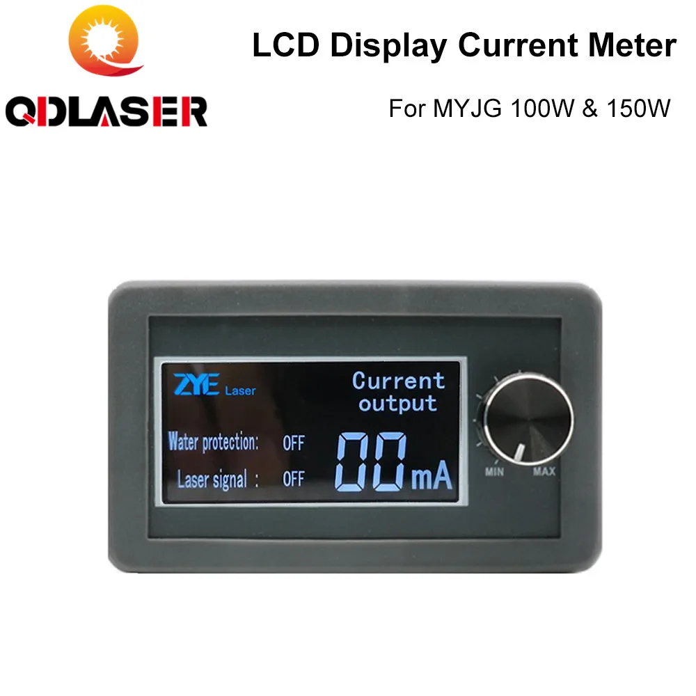 QDLASER LCD-scherm CO2-stroommeter Extern scherm Verstelbare stroom voor MYJG-serie 100W en 150W CO2-laservoeding