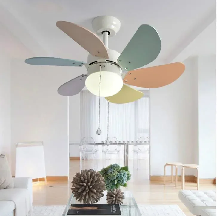 

Colorful Ceiling Ventilador De Techo Kid Fan Lights Children Cooling Ceiling Fans For Kids Room Baby Lighting Ceiling Fixtures