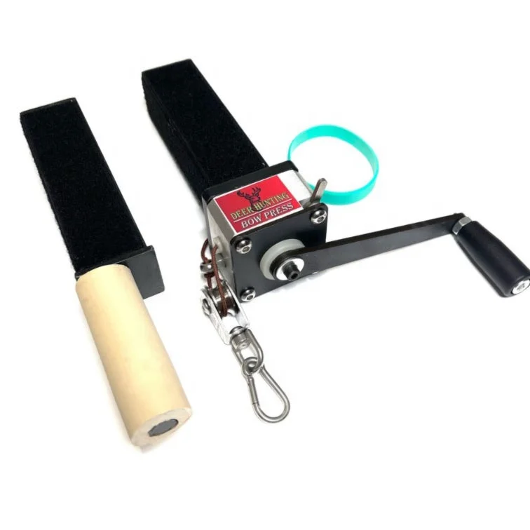 Bow Press Vise Winch Archery 100LBS Adjustable Repair Tuning Tool Compound Bow Accessories Bow Press Winch