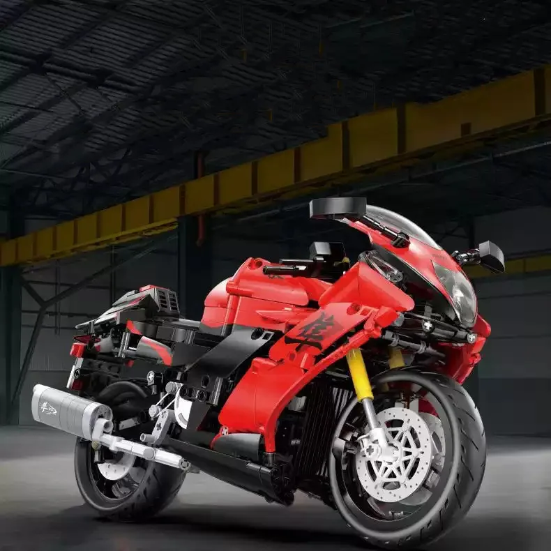 โมเดลรถจักรยานยนต์ญี่ปุ่น GSX1300R HAYABUSA ขนาด 1:6 แบบประกอบเอง ของเล่นสะสม