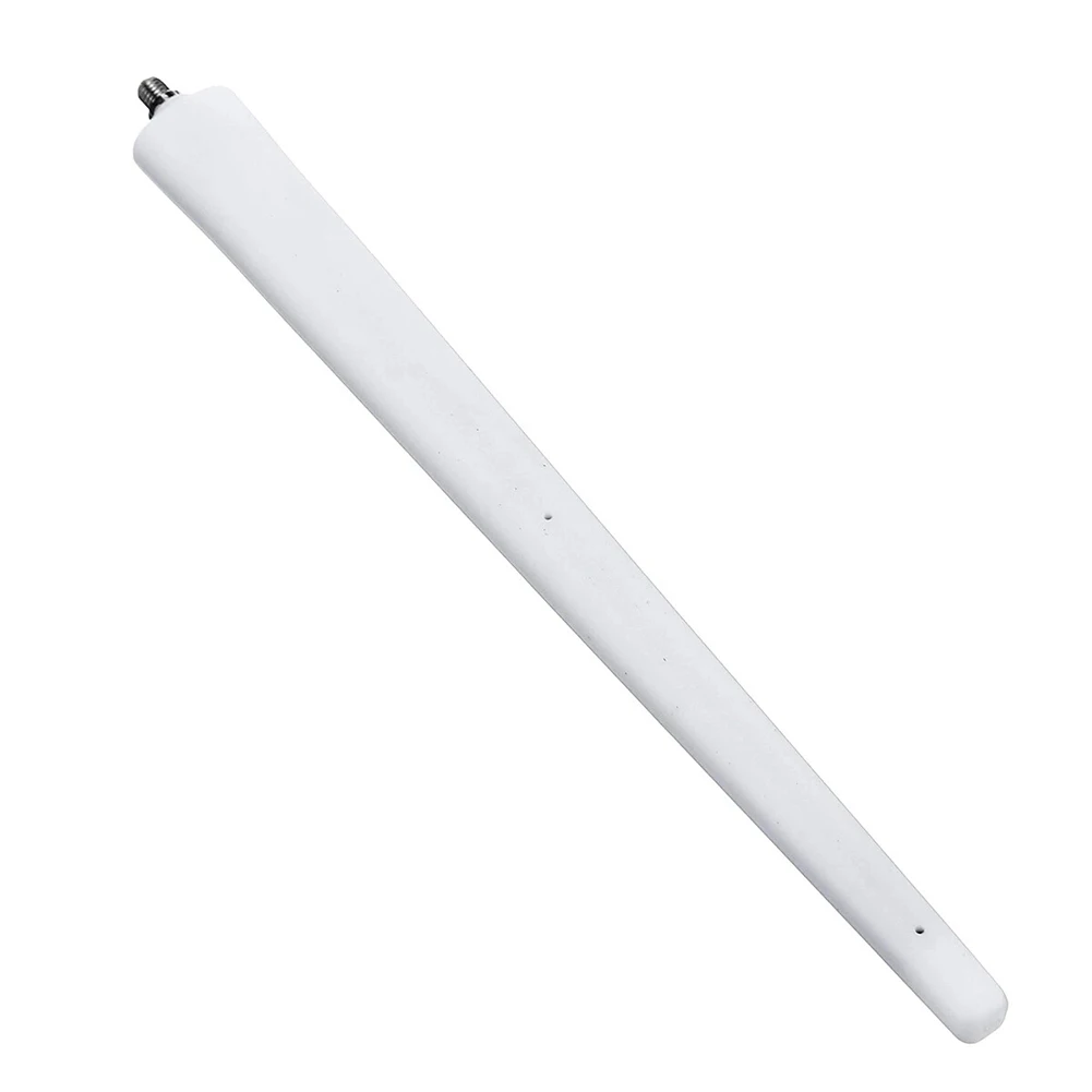 White Short Roof Aerial Mast Antenna For Fiat 500 2012-2023 OEM 51932472 52019354 ABS Metal Alloy Direct Fit Replacement