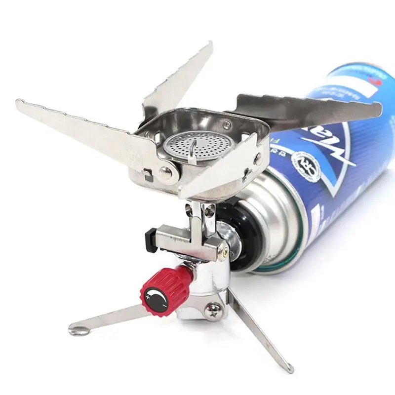 

Outdoor Camping Head Stove Tourist Portable Windproof Stove Camping Picnic Survive Burner 3000W Big Power Foldable Gas Stove