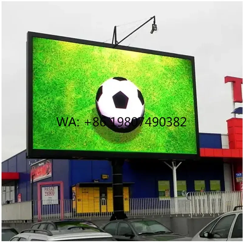 

Popular Full Color Outdoor LED Advertising Screen P5 P6 P8 P10 Easy Install HD Commercial Publicity Display Panel