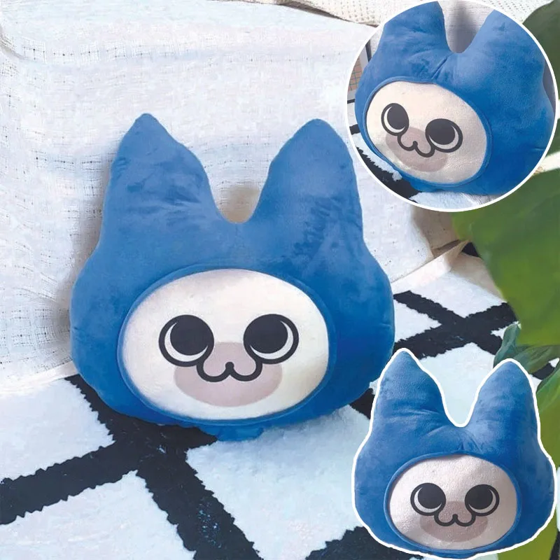 

Monster Hunter Felyne большая голова пледы подушка милая аниме пледы подушка Kawaii креативная подушка украшение для дома и спальни подарки новый