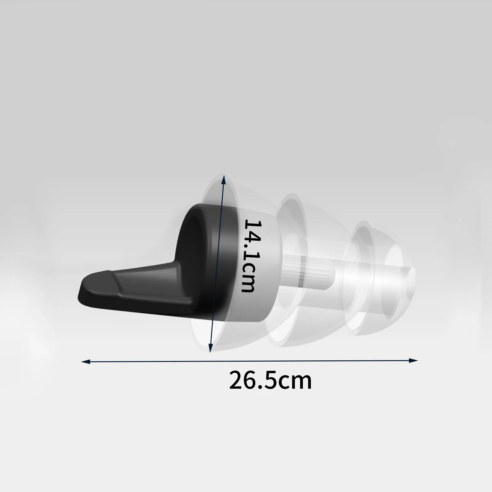 HUAK High Fidelity Silicone Earplugs for Concerts Musicians Motorcycles Noise Sensitivity Conditions and More