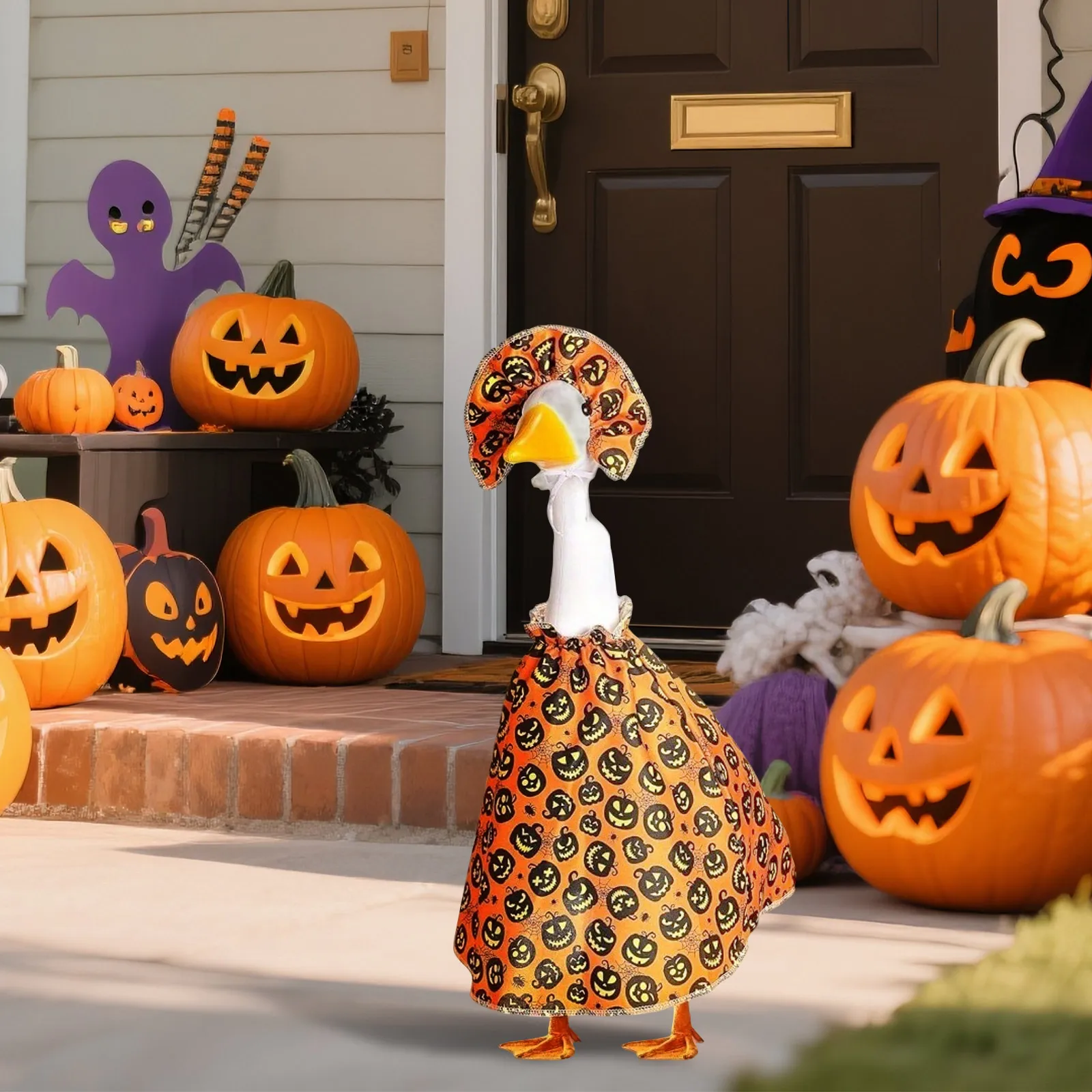 Halloween Porch Goose Outfits,23 Inch Porch Goose Clothes Outdoor courtyard decoration for Halloween