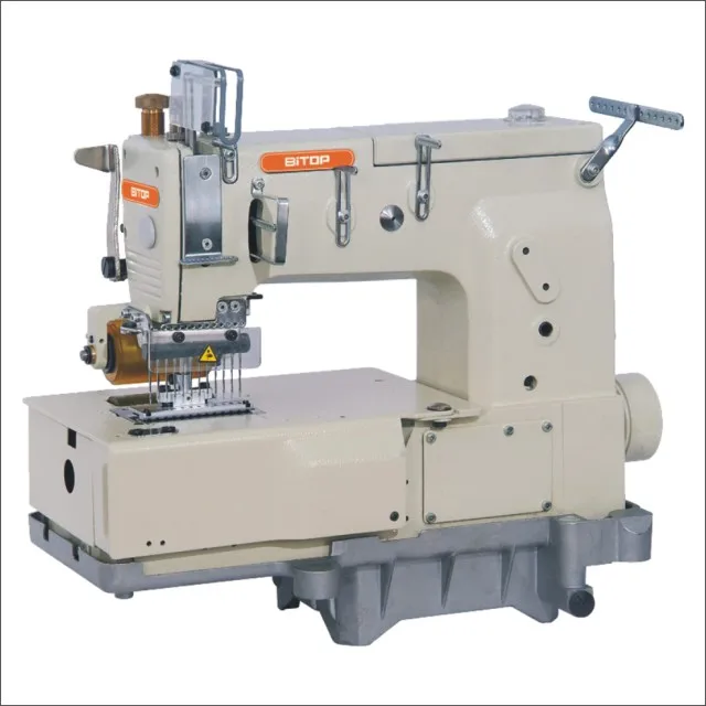 Flat Bed 12-66N  Elastic Shirring  machine (1012PS-ET-1066PS-ET) Multi  Sewing Machine manufacturer