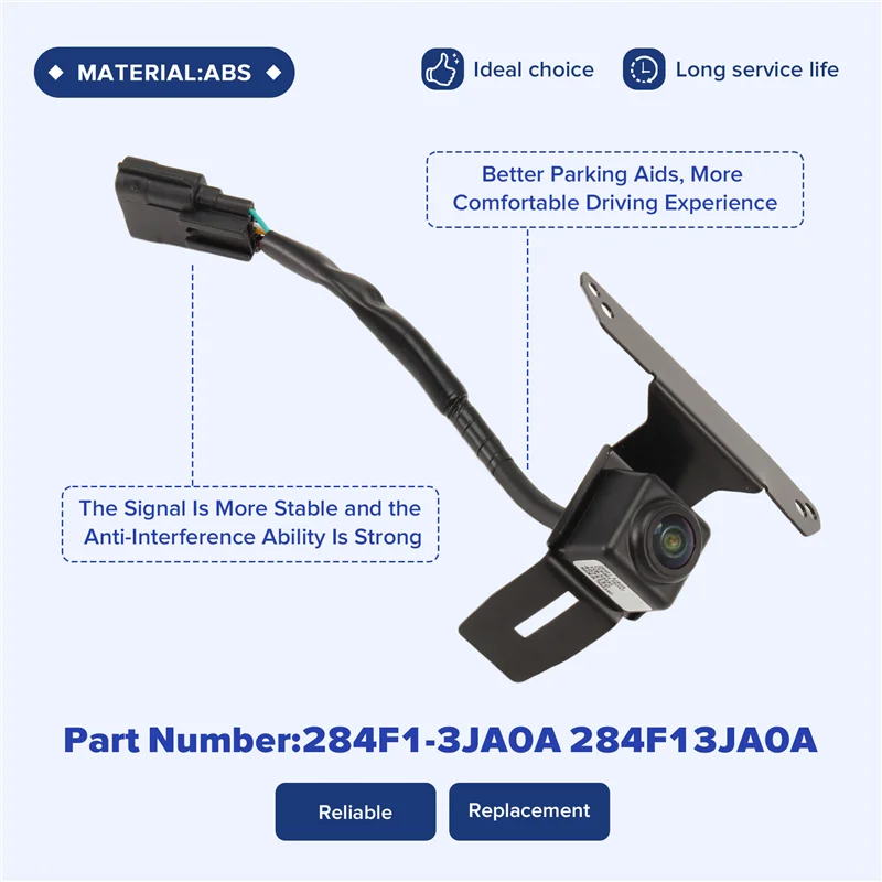 DIGIT-Front View Parcheggio Assist Camera Paraurti Griglia Per INFINITI QX60 2013- 2015 284F1-3JA0A 284F13JA0A