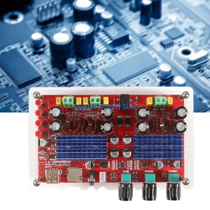 

Y2GD TPA3116D2 Digital PowerAmplifiers Board 60Wx2+100W Two-channel Amplifiers Board