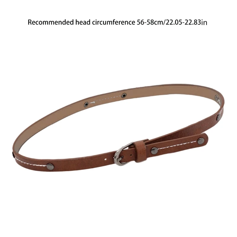 Straw Hat Bands Cowboy Hat Bands Hat Belts For Fedora Hat Leather Hat Bands